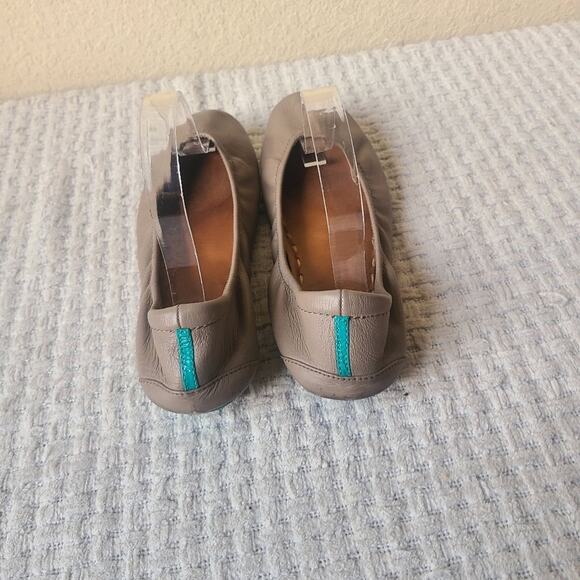 Tieks Ballerina Brown Beige Flats Womans Size 8 - Picture 4 of 8